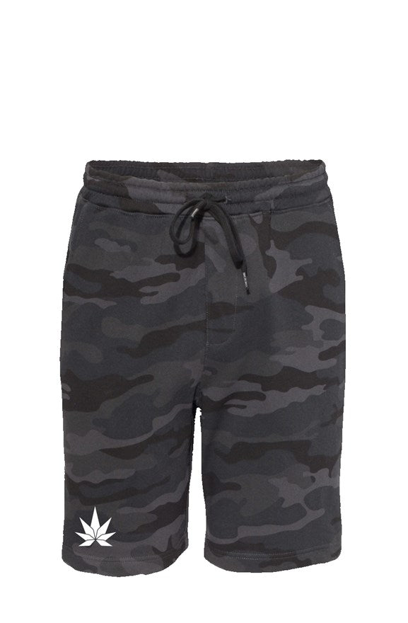Black Camo Shorts - Cannafitshop