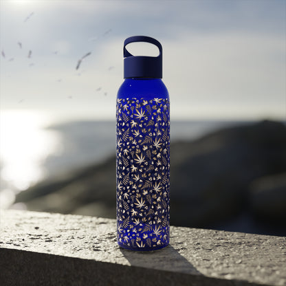 Cannabis Leaf Water Bottle
