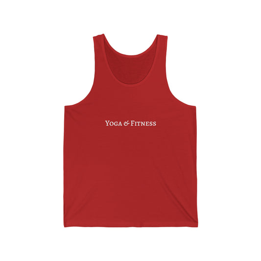 Yoga und Fitness Unisex Jersey Tank 