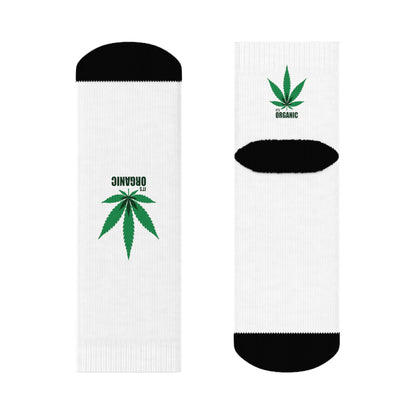 It's Organic Weed Crew Socks