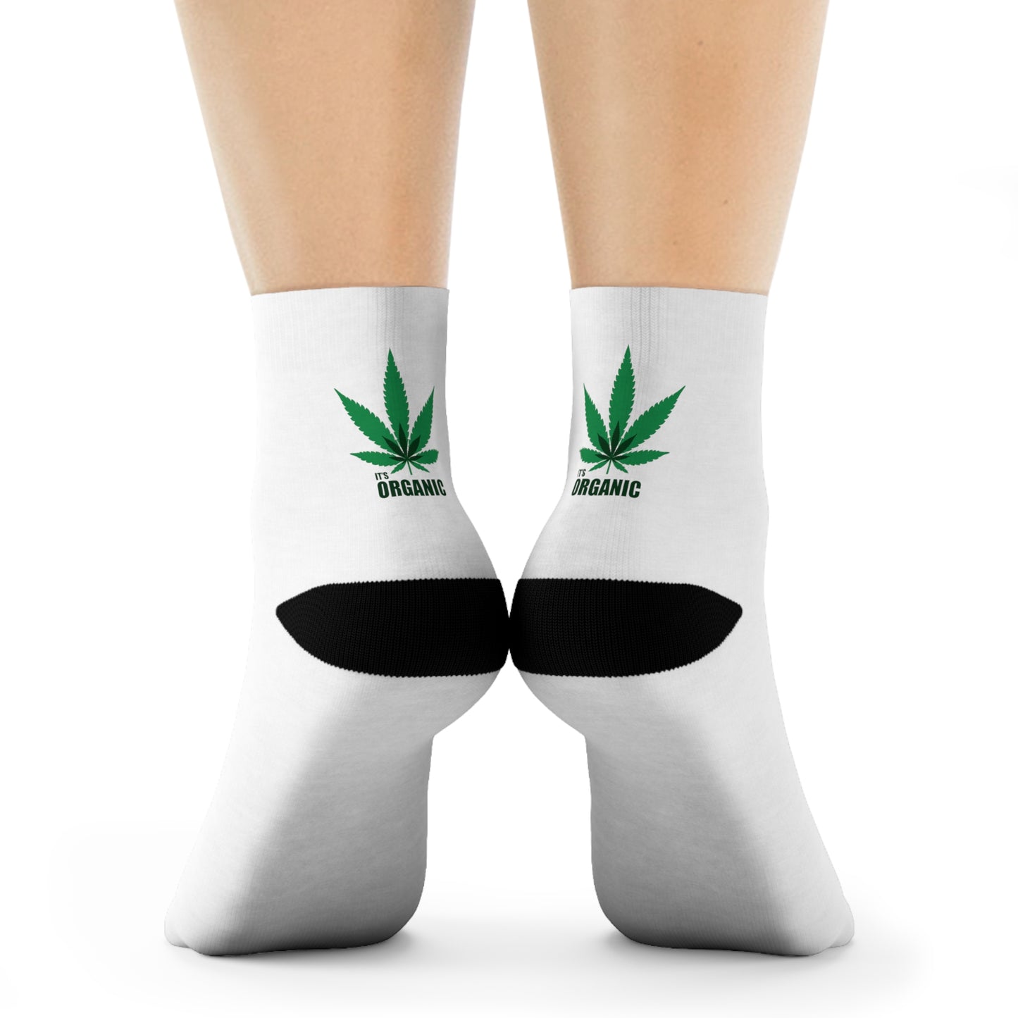 It's Organic Weed Crew Socks