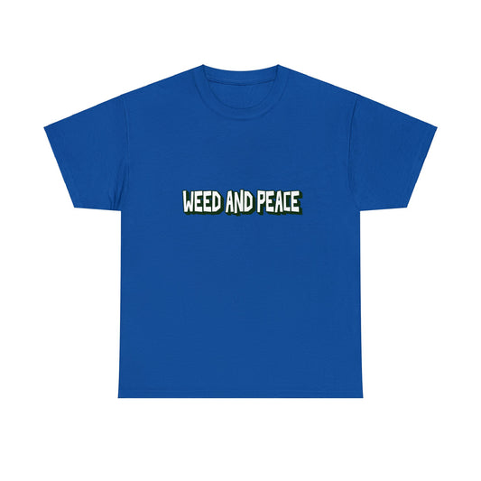 Peace And Weed Unisex Tee