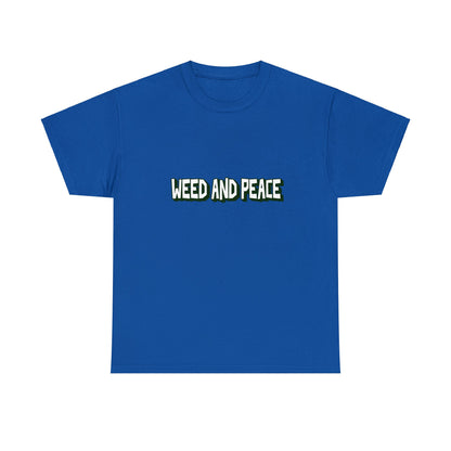 Peace And Weed Unisex Tee