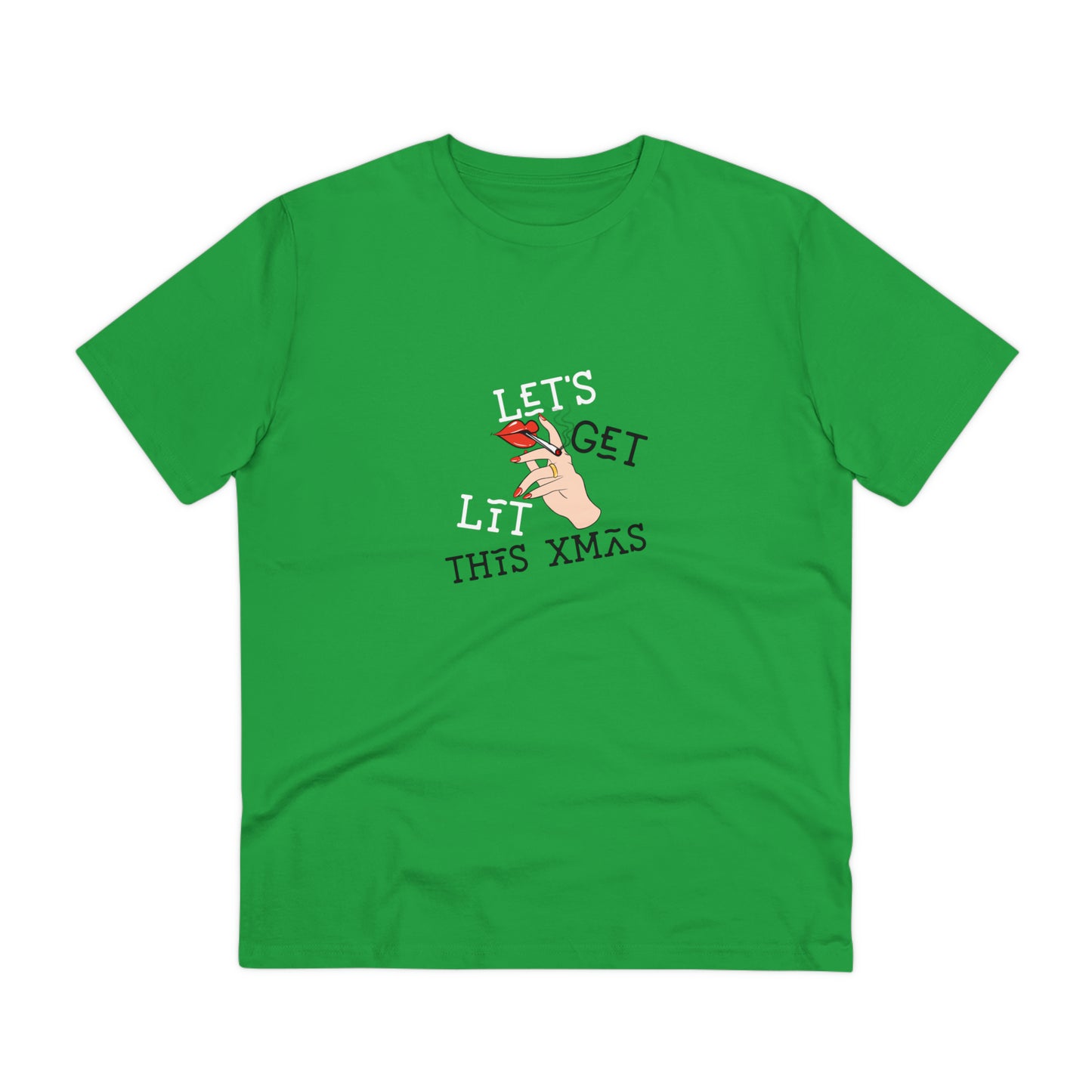 Let's Get Lit This Xmas Organic Unisex T-shirt