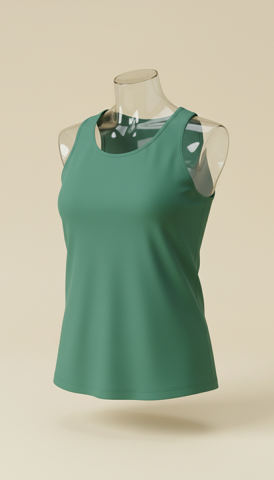 Evergreen Breathable Tank Top