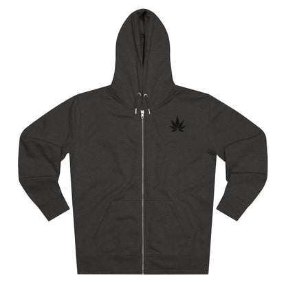 Premium Logo Herren-Kapuzenpullover mit Reißverschluss