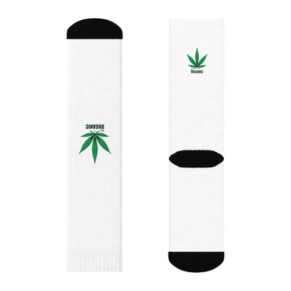 It's Organic Weed Crew Socks