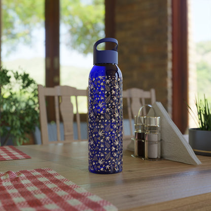 Cannabis Leaf Water Bottle