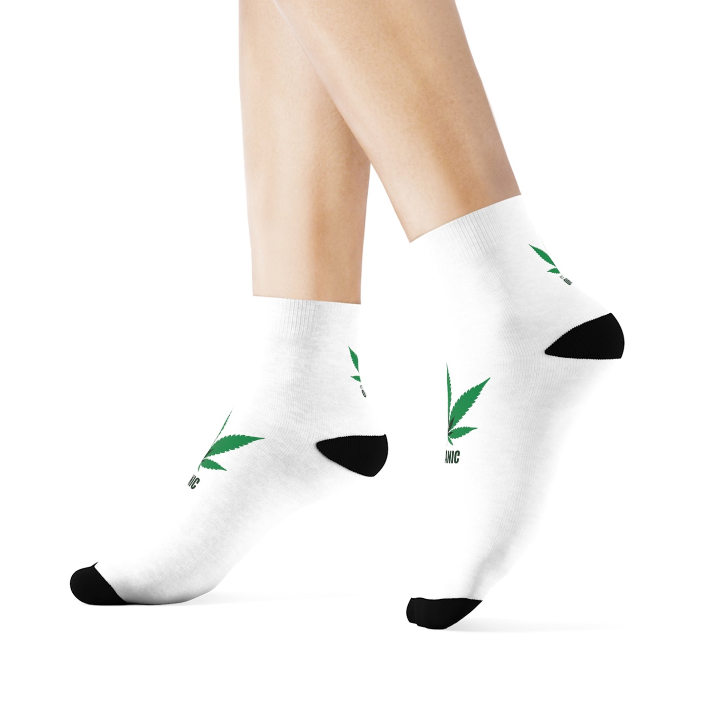 It's Organic Weed Crew Socks