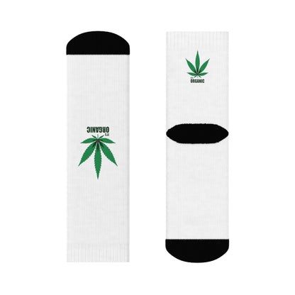 It's Organic Weed Crew Socks