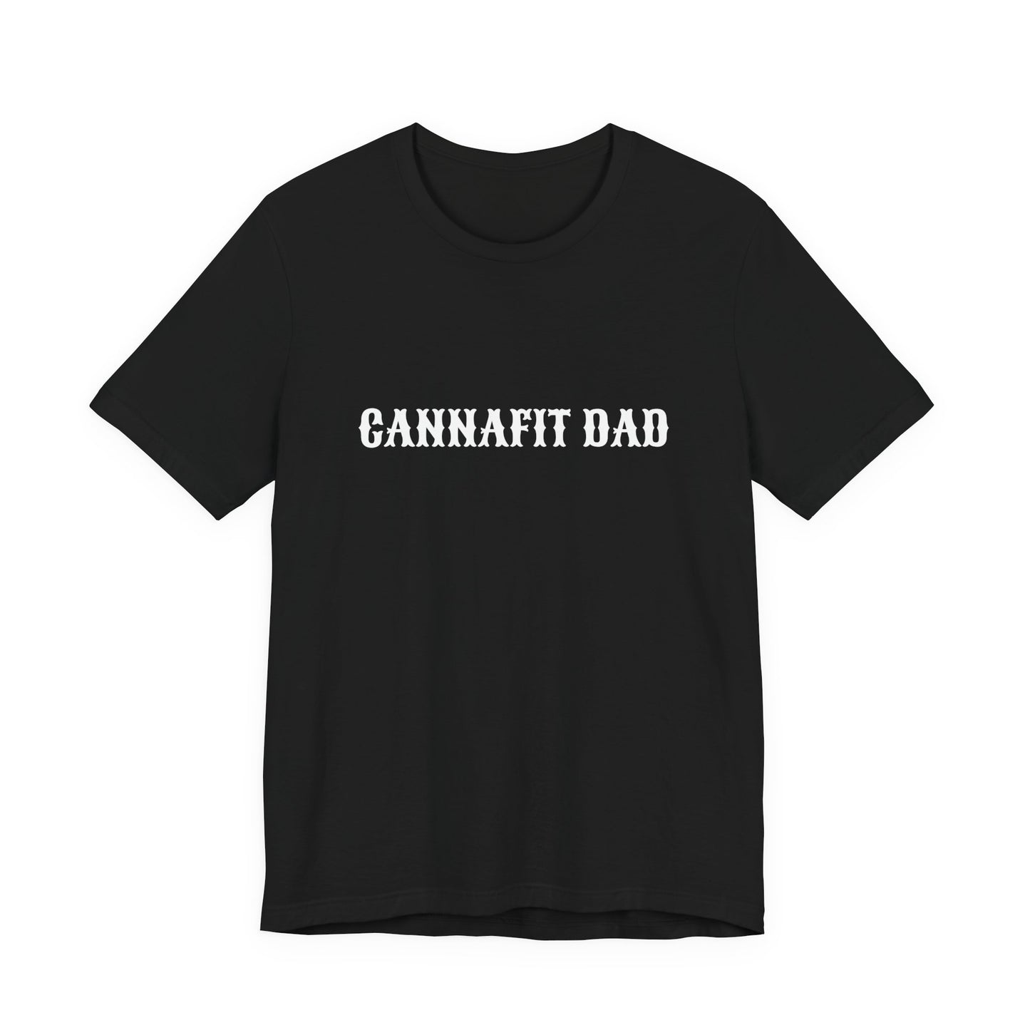 Cannafit Dad Unisex Jersey Kurzarm-T-Shirt 