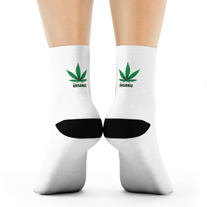 It's Organic Weed Crew Socks