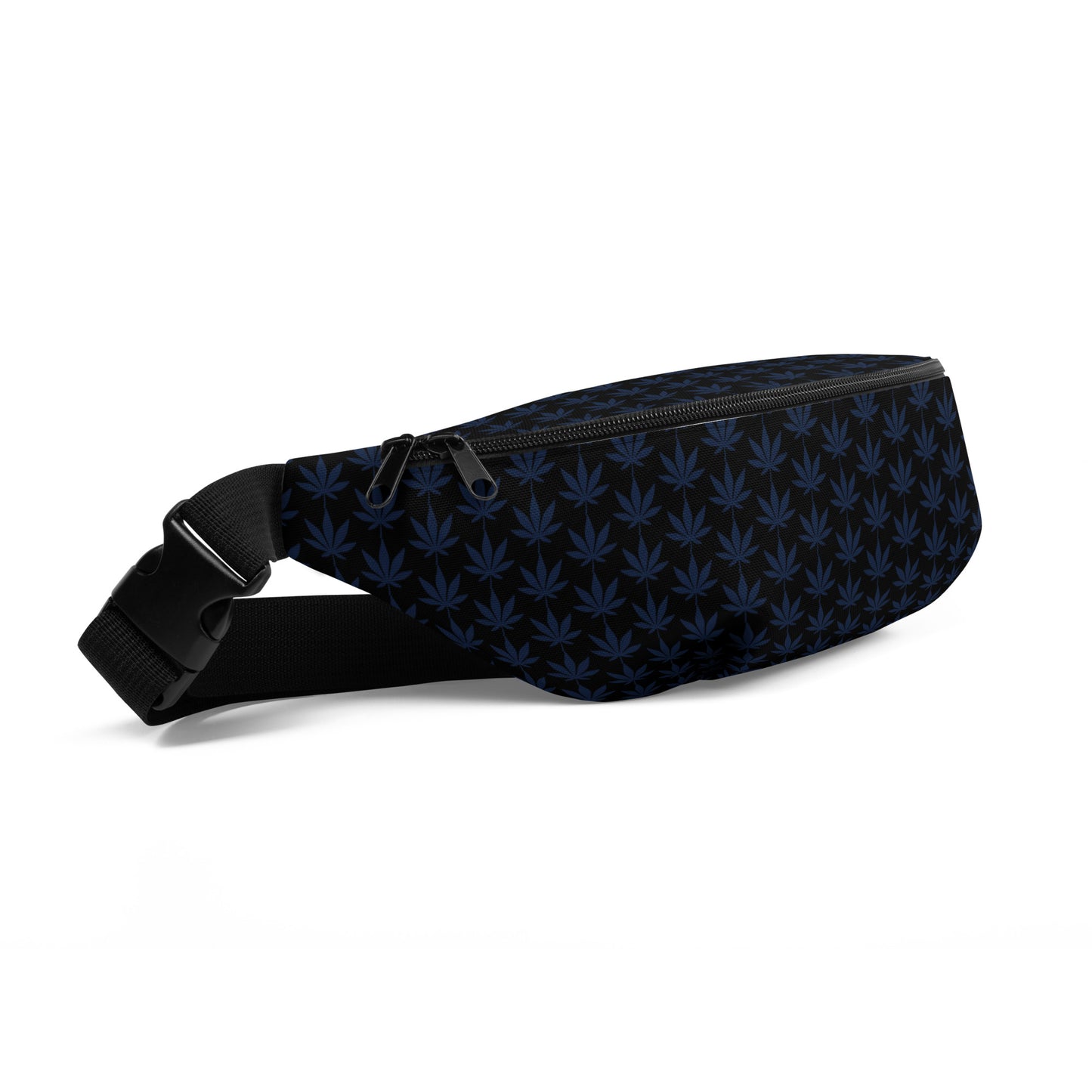 Blue And Black Fanny Pack