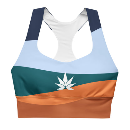 Earthy Longline Sports Bra