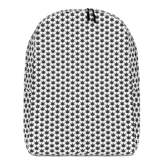 Schwarz-weißer minimalistischer Rucksack