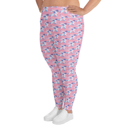 Pink Plus Size Leggings