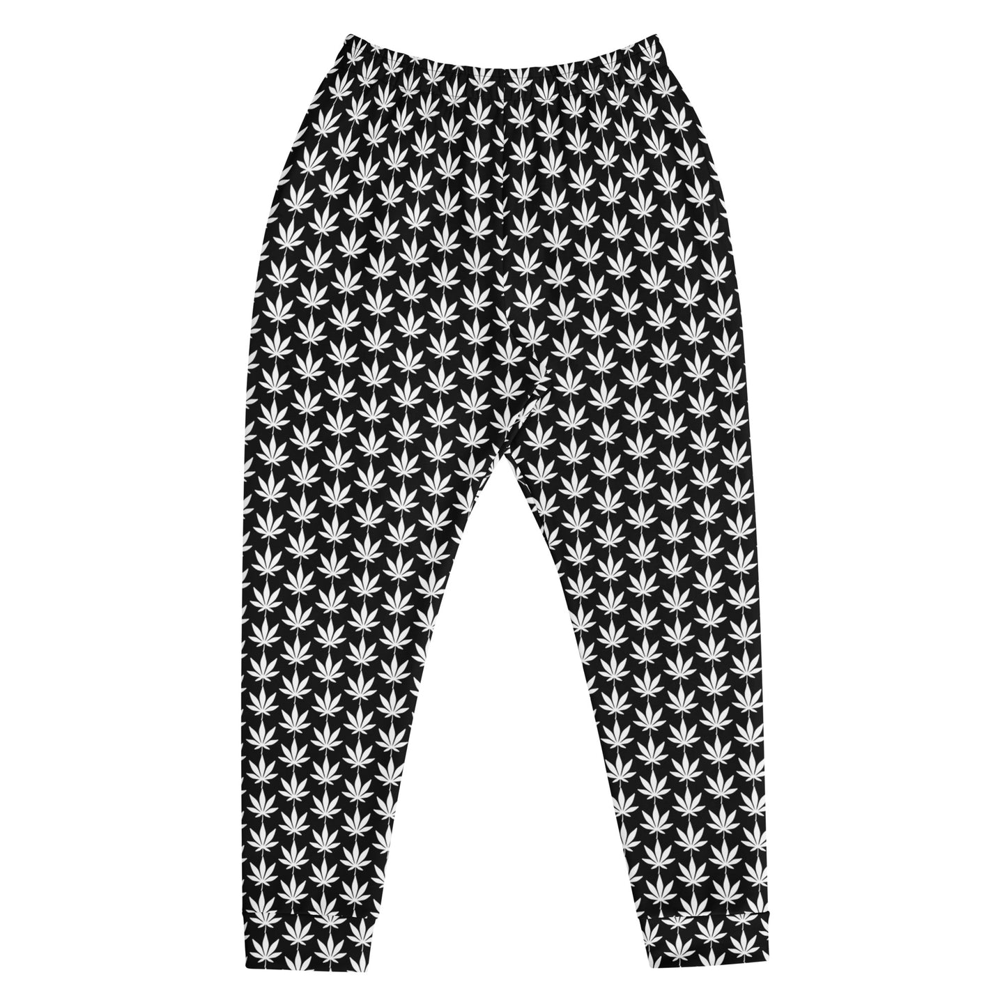 White And Black Men's Joggers