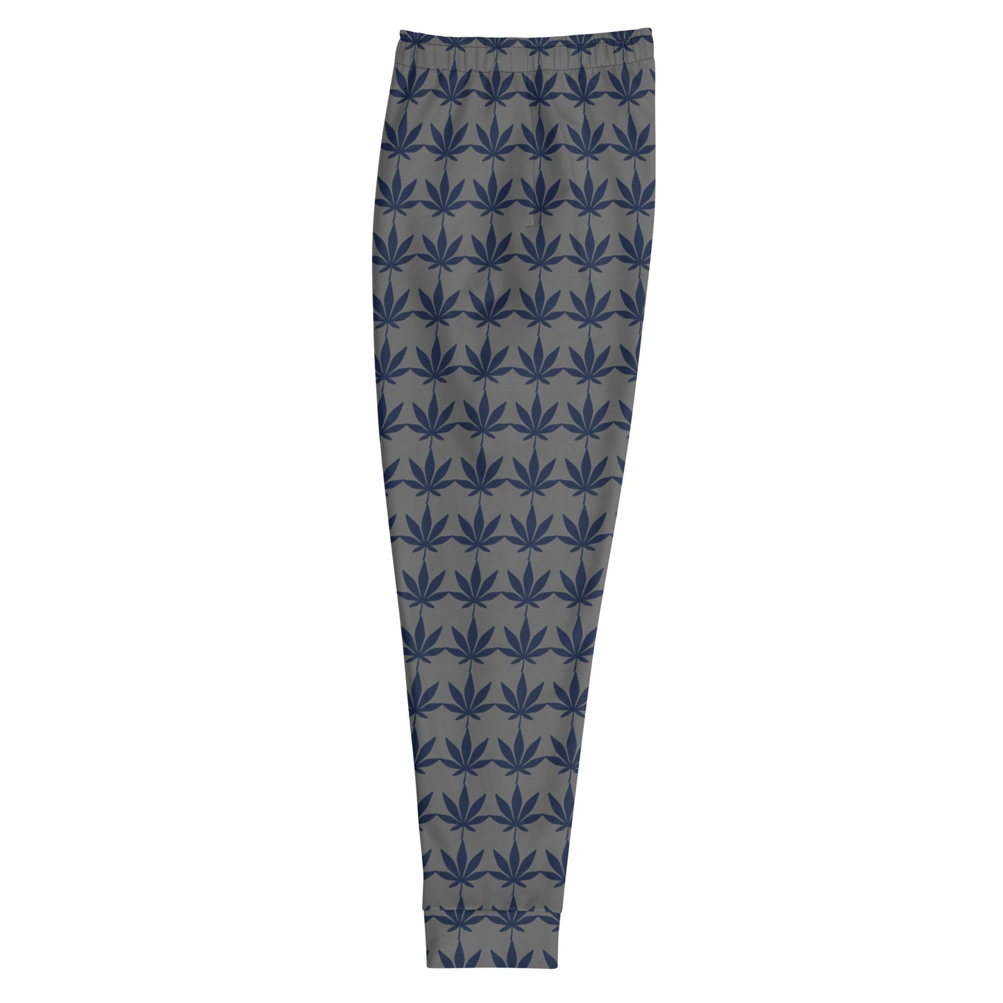 Gray And Navy Blue Men's Joggers
