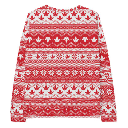 Rotes Unisex-Sweatshirt