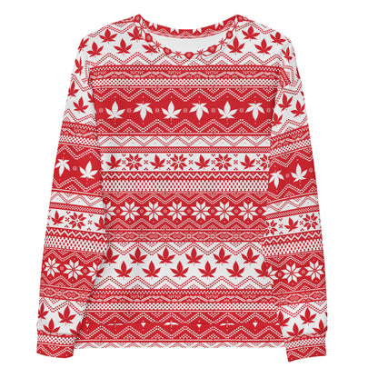 Rotes Unisex-Sweatshirt