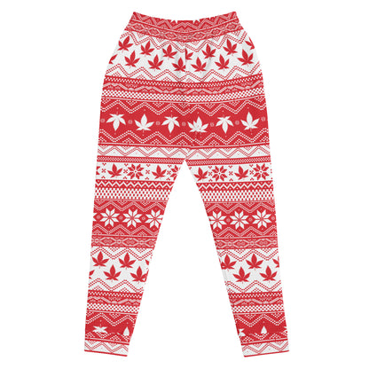 Rote Jogginghose für Damen