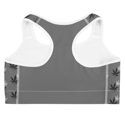 Gray Sports Bra