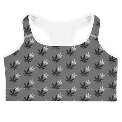 Gray Sports Bra