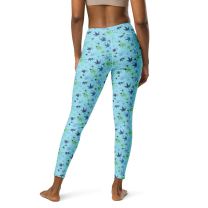 Blizzard Blue Yoga Leggings