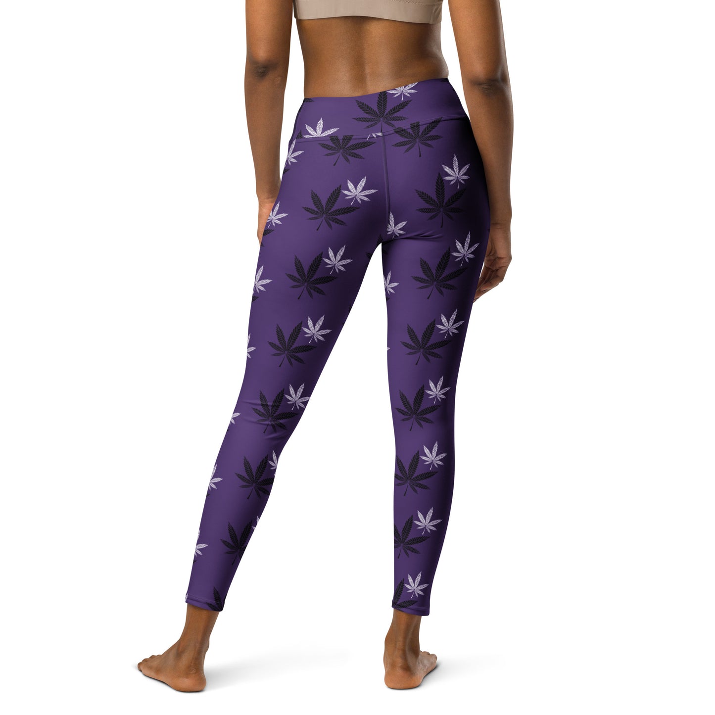 Purple Yoga Leggings