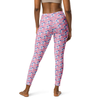 Rosa Yoga-Leggings