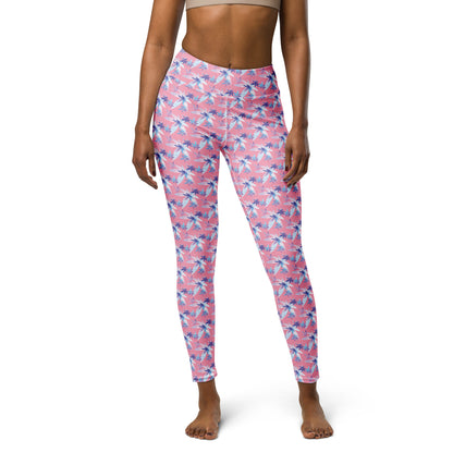 Rosa Yoga-Leggings