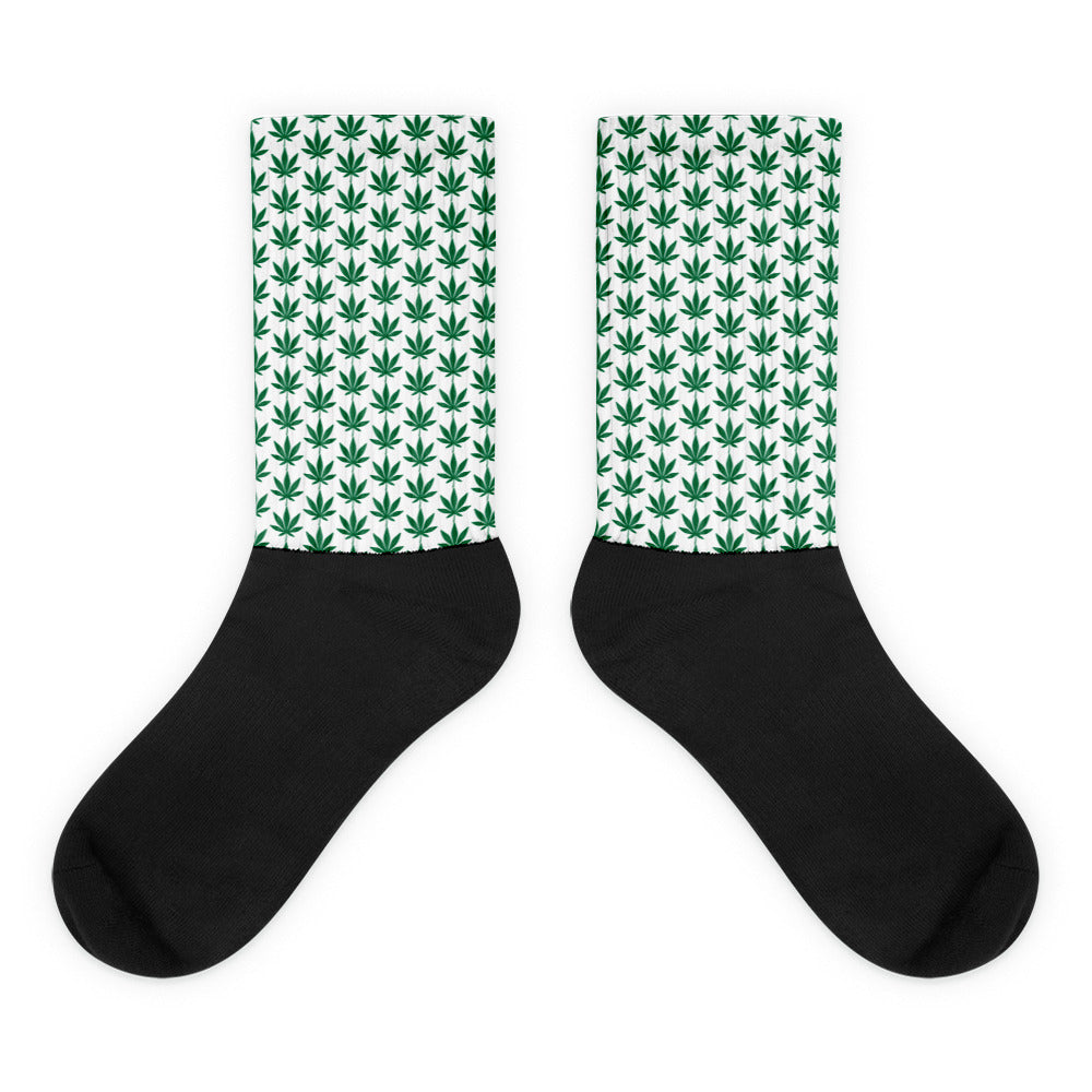 Green Leaf Socks