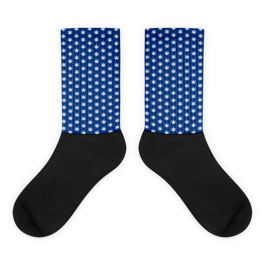 Blaue Socken