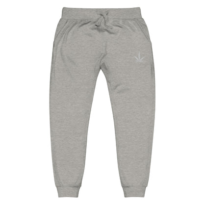 The Look Weed Leaf Unisex Fleece Sweatpants
