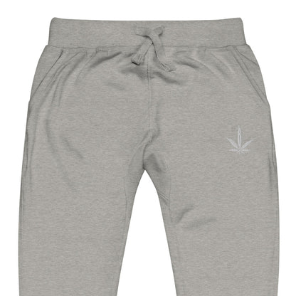 The Look Weed Leaf Unisex Fleece Sweatpants