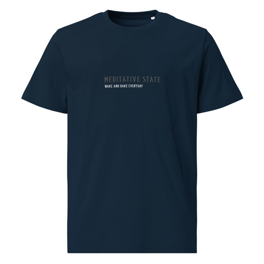 Meditatives Unisex-T-Shirt aus Bio-Baumwolle