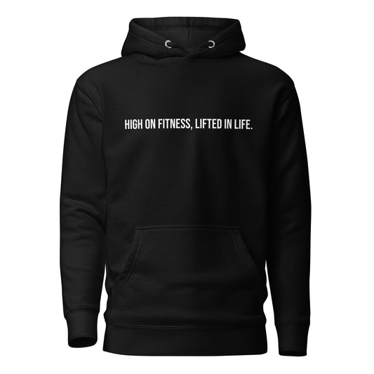 High On Fitness Lifted In Life Unisex Kapuzenpullover