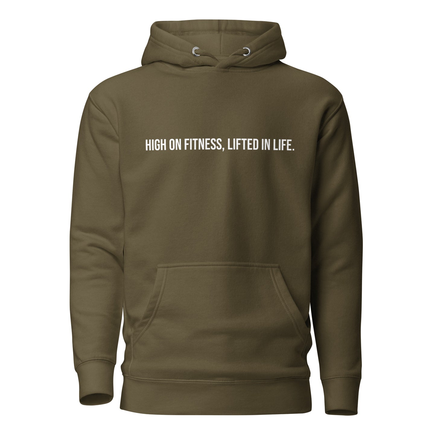 High On Fitness Lifted In Life Unisex Kapuzenpullover