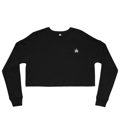 Premium Logo Crop Sweatshirt