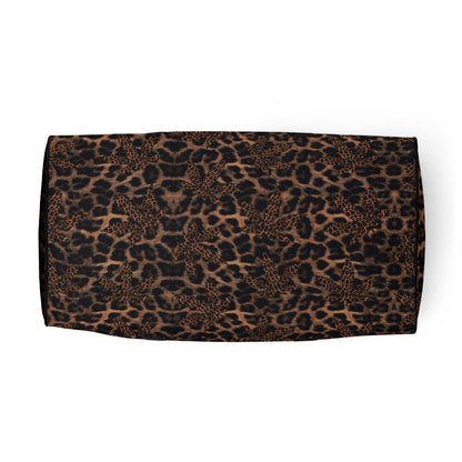 Reisetasche mit Cannabis-Animal-Print