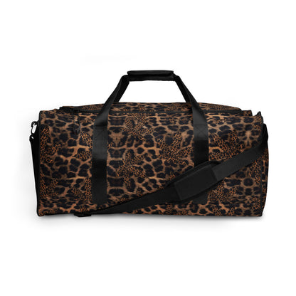 Reisetasche mit Cannabis-Animal-Print