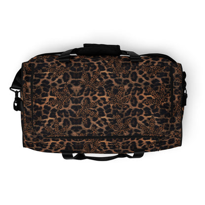 Reisetasche mit Cannabis-Animal-Print