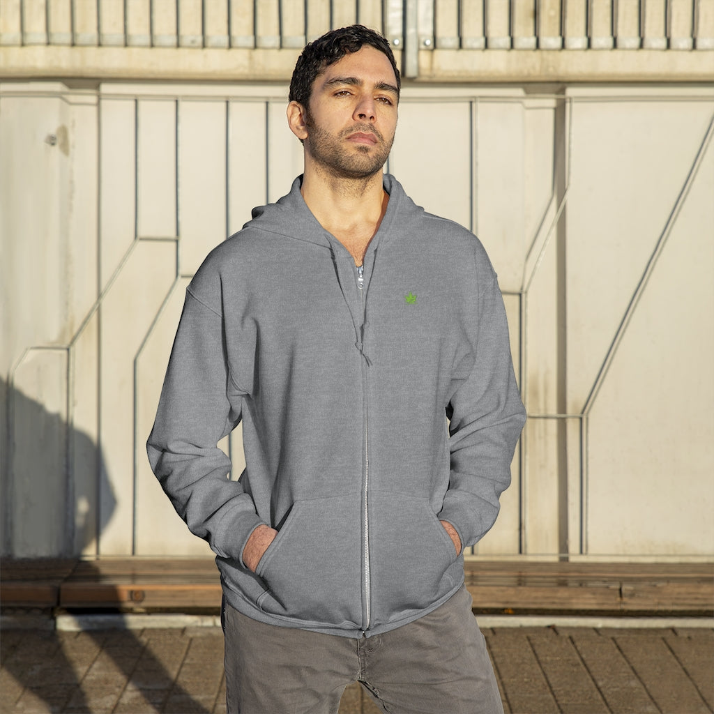 Cannafit Unisex Zip Up Hoodie - Cannafitshop