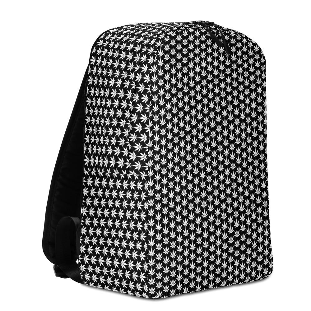 Black And White Minimalist Backpack - Cannafitshop