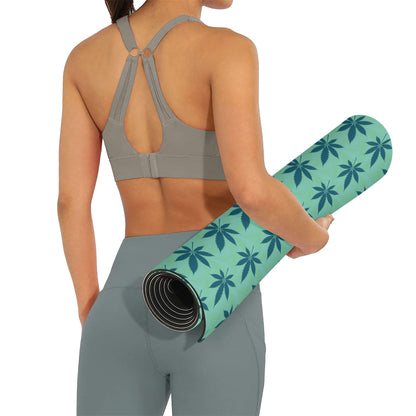 Green Yoga Mat