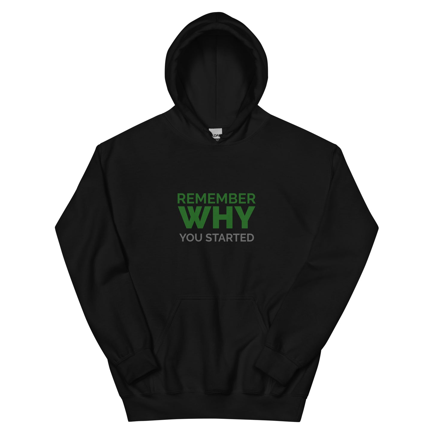 Remember Why You Started Unisex Hoodie