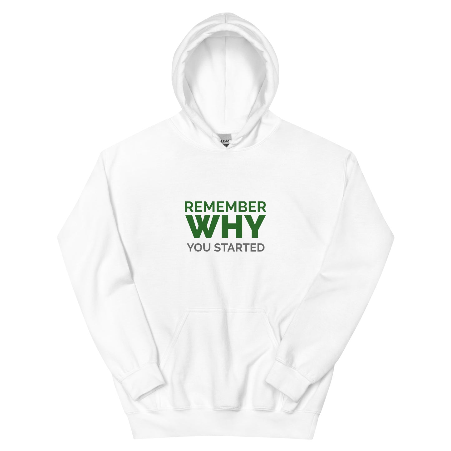 Remember Why You Started Unisex Hoodie