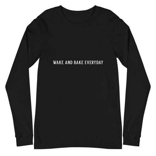 Wake And Bake Unisex Langarm-T-Shirt