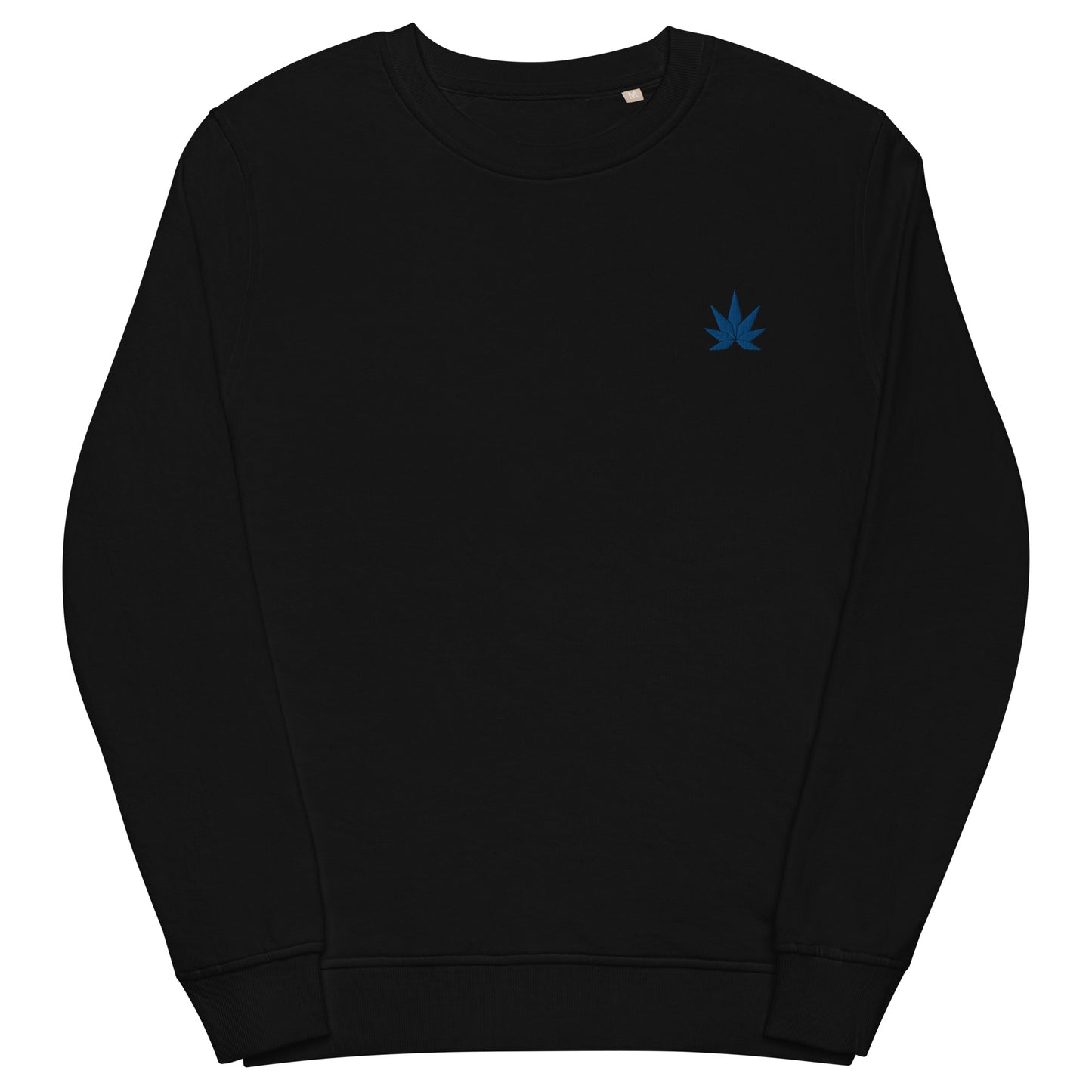 Blue Leaf Unisex Organic Sweatshirt
