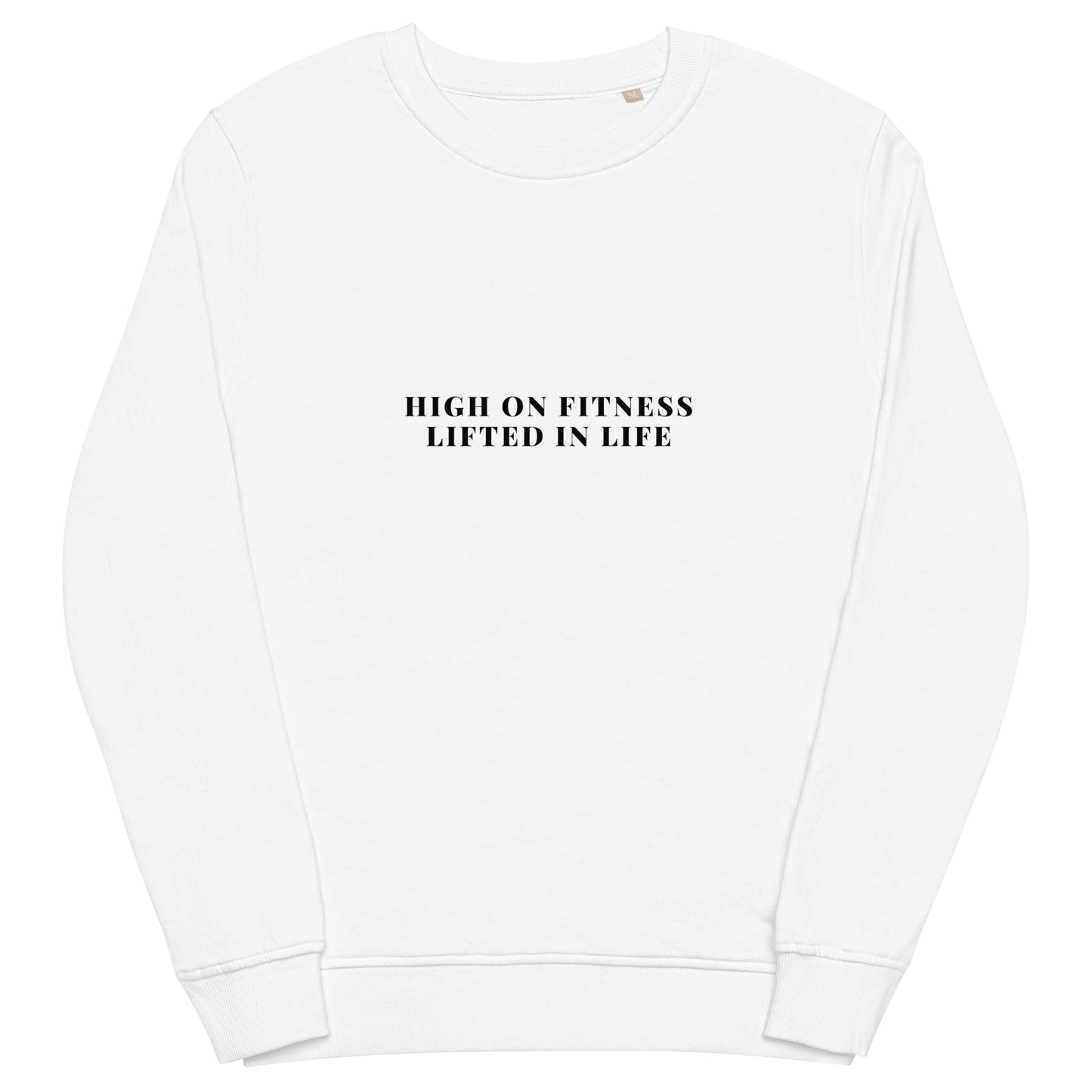 High On Fitness Unisex-Bio-Sweatshirt